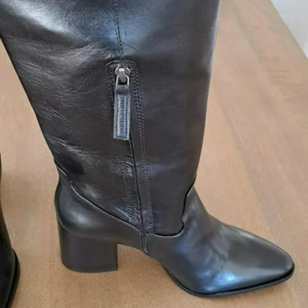 Vince Camuto Evronna Tall Boots - Color: Black - Size: Women 9 - Picture 6 of 11